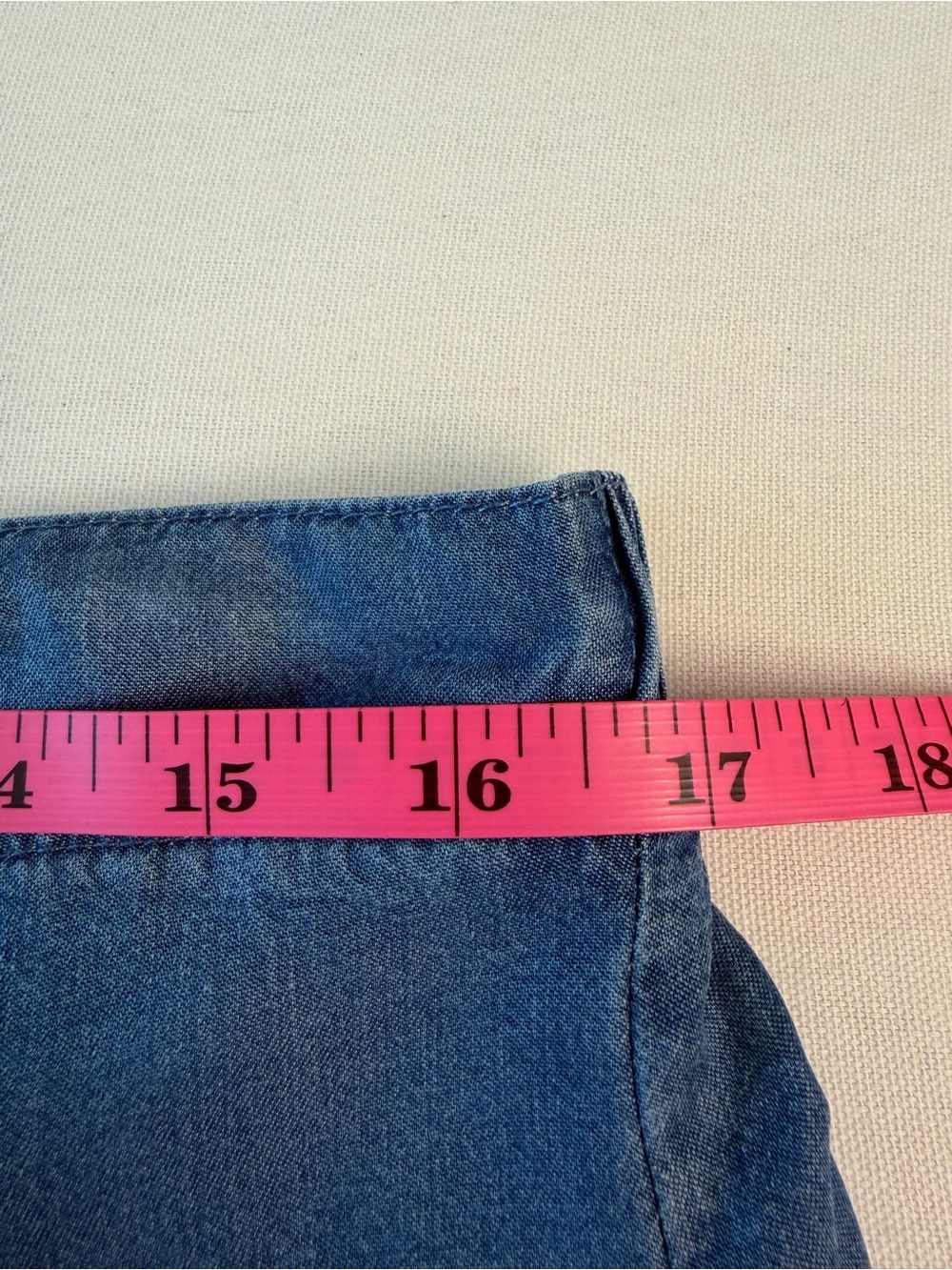 Adrienne Vittadini Button Front Retro 70s A-Line Hippie Boho Blue Midi Skirt L - Picture 4 of 7